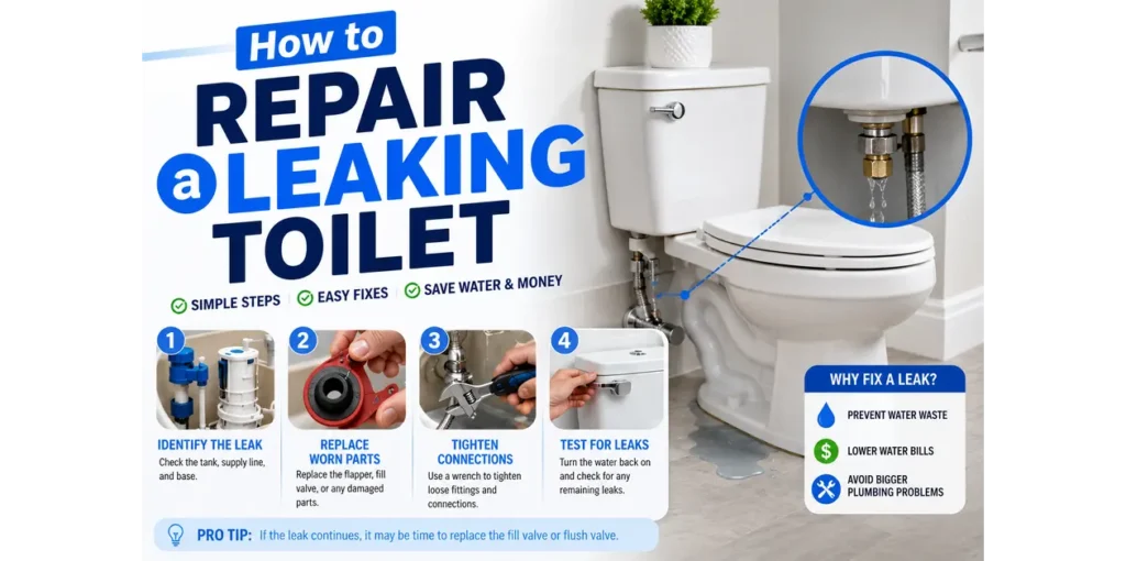 How to Repair a Leaking Toilet the Right Way